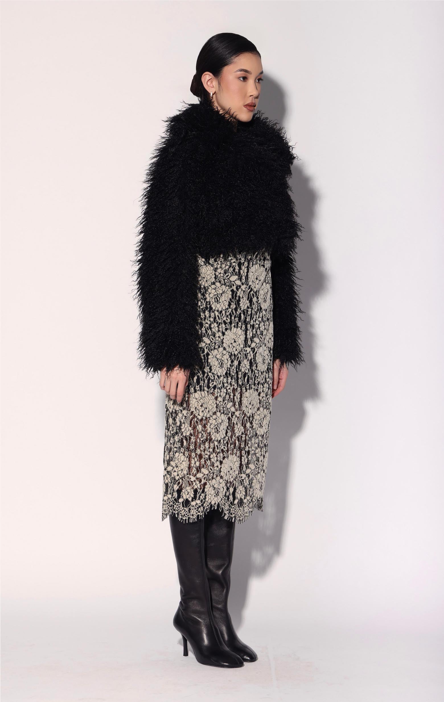 Louisa Coat, Black Curl