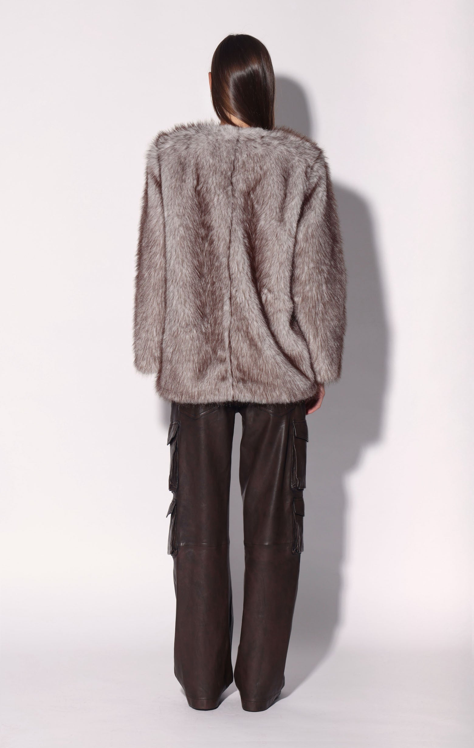 Allister Coat, Light Grey Brown