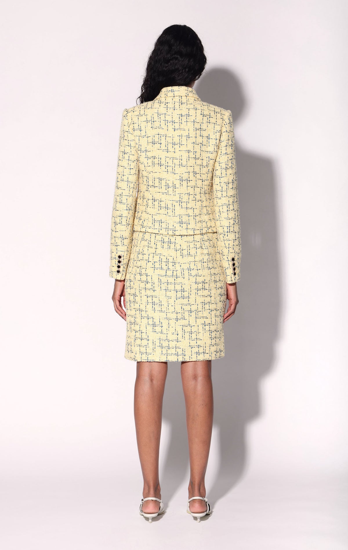 Madina Jacket, Canary Tweed