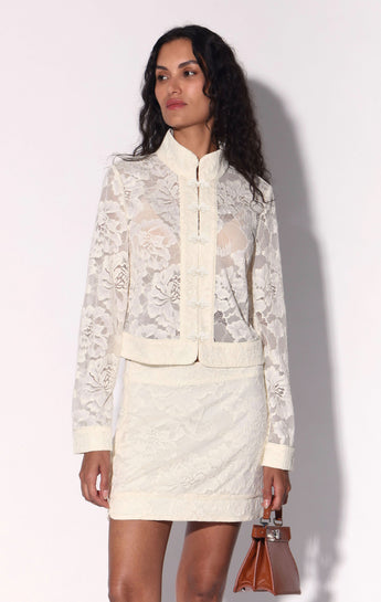 Mariana Jacket, Ivory Lace