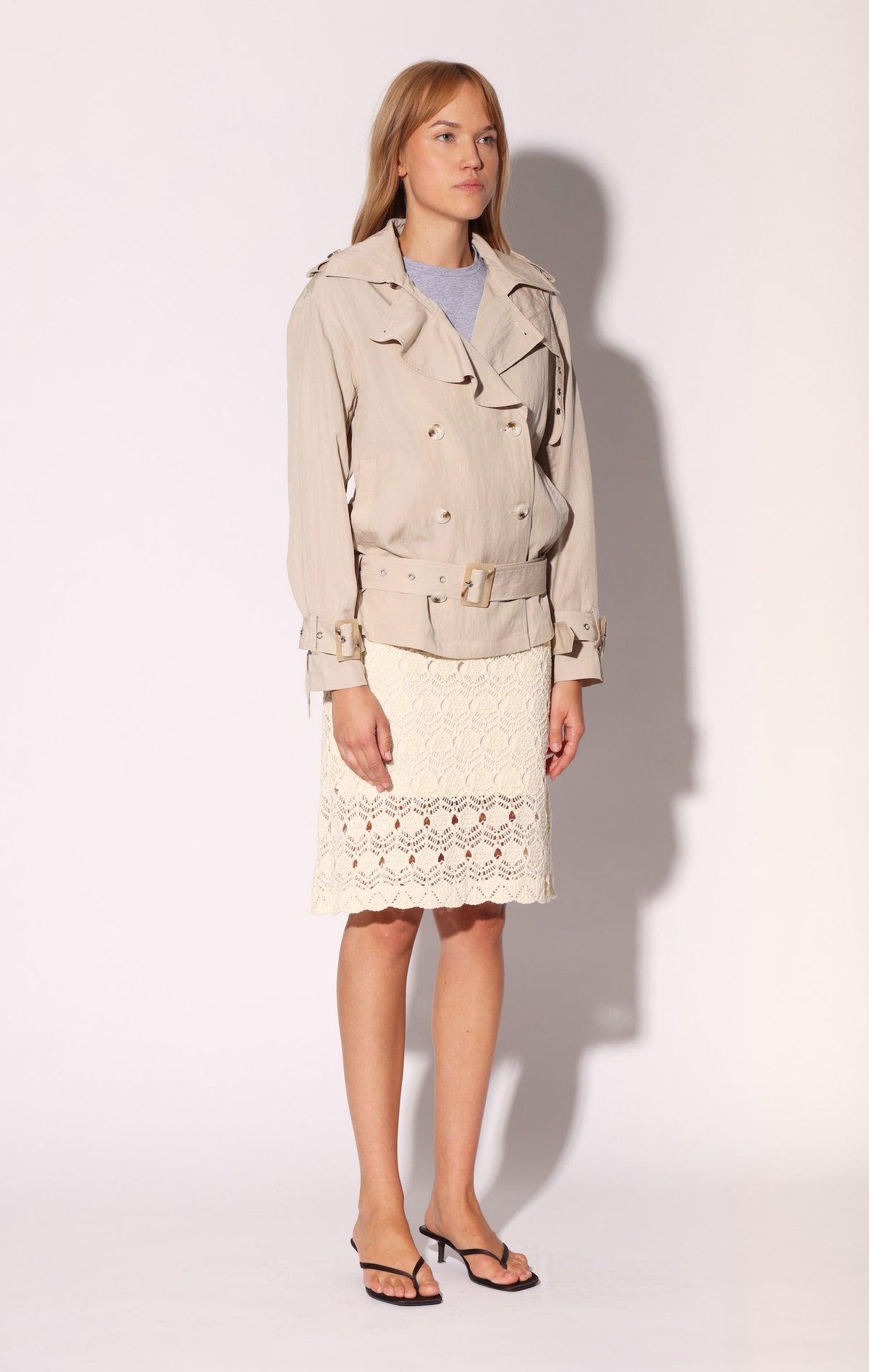 Sadie Jacket, Light Taupe