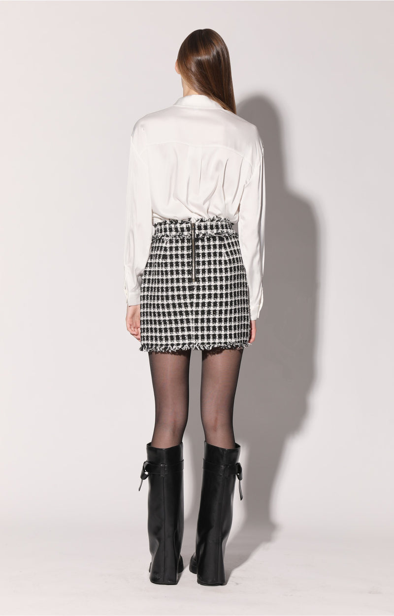 Daria Skirt, Domino Tweed