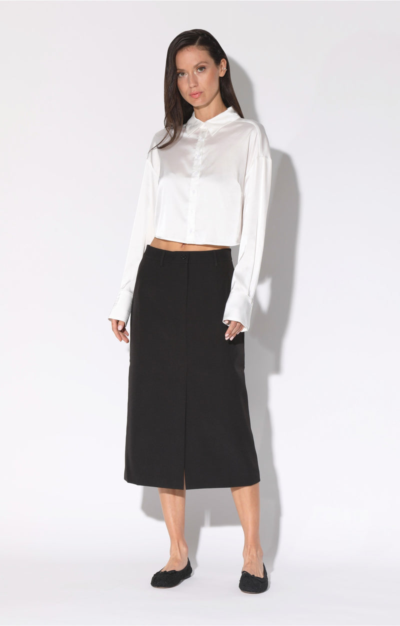 Justyce Skirt, Black (Early Spring 2024)
