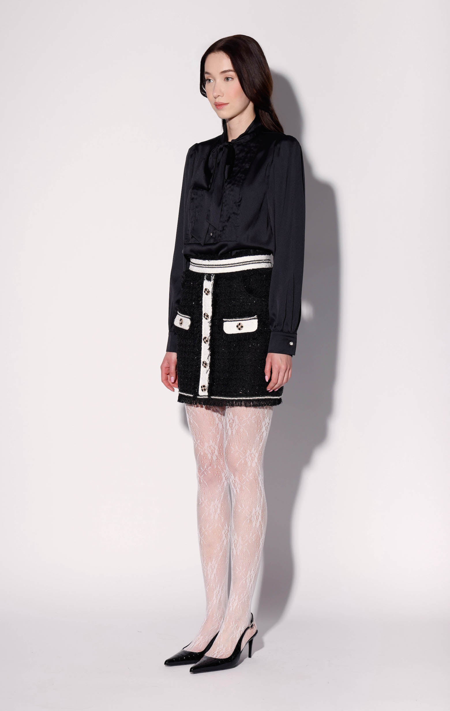 Dalia Skirt, Heiress Tweed