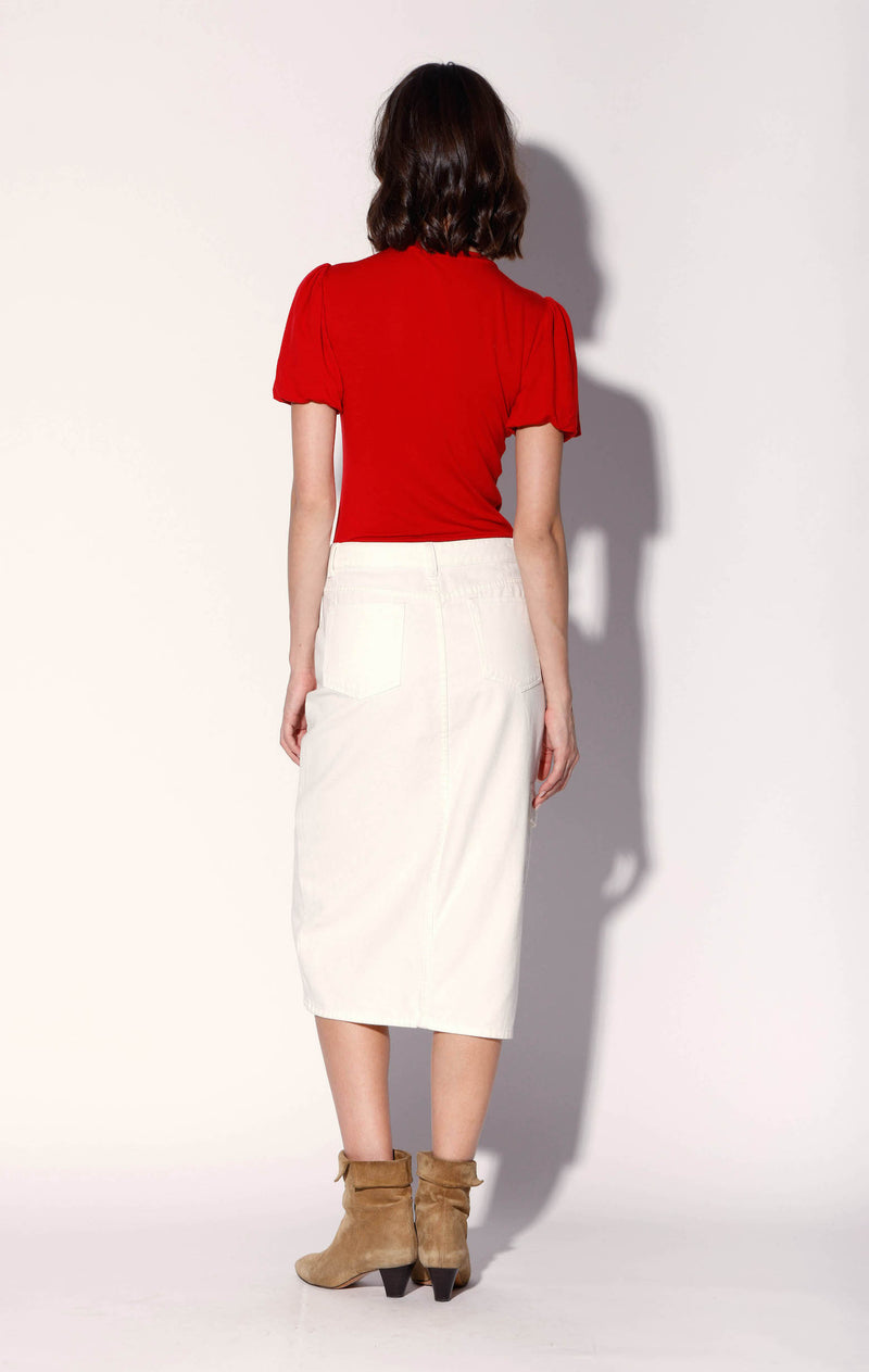 Selene Skirt, White (Pre Spring 2026)