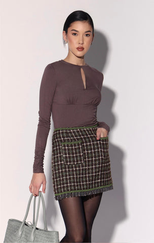 Ada Skirt, Lafayette Tweed