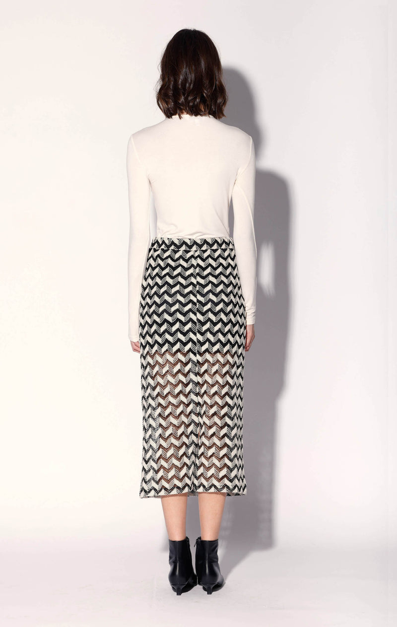 Nelle Skirt, Chevron Crochet (Pre Spring 2026)