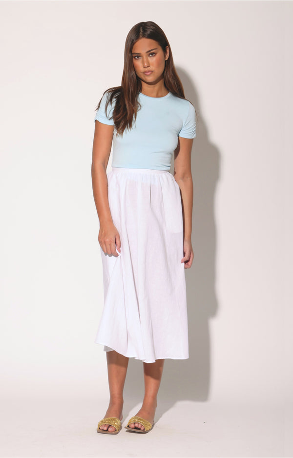 Sharon Skirt, White