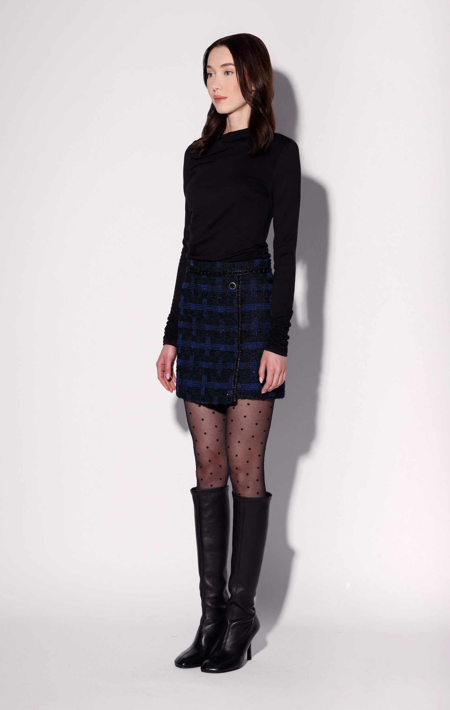 Rachel Skirt, Empire Tweed (Fall 2026)