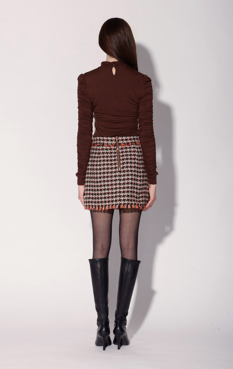 Vallery Skirt, Autumn Tweed