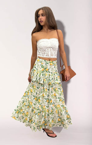 Amari Skirt, Lemon Tree