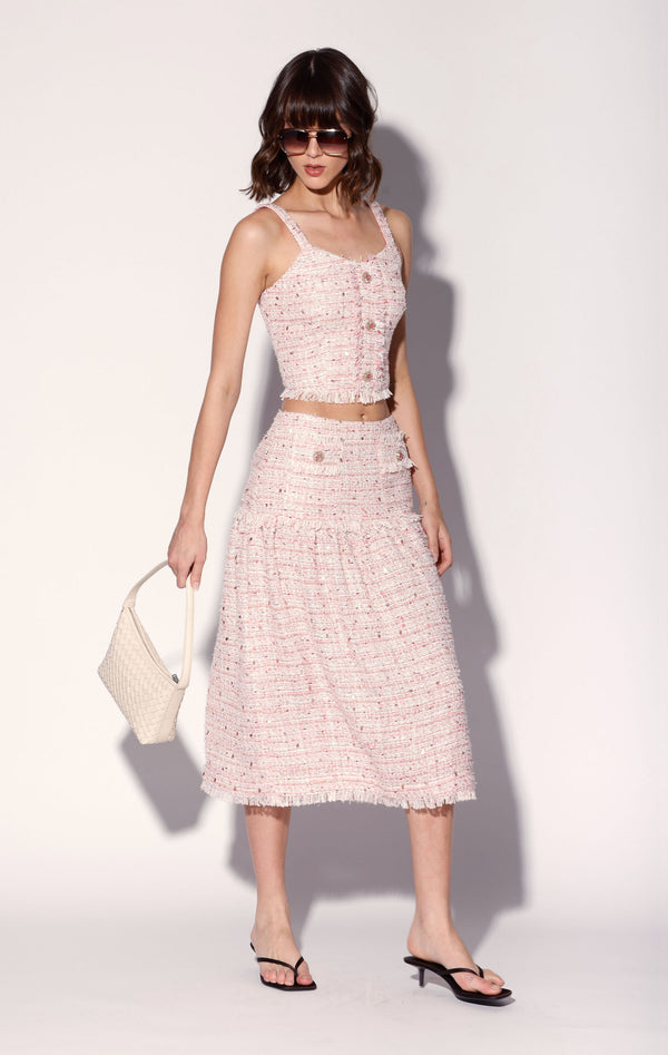 Aubrey Skirt, Blossom Tweed