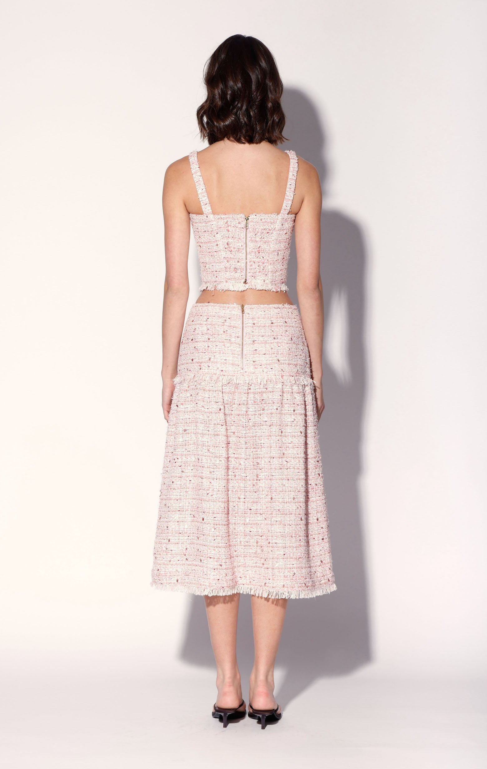 Aubrey Skirt, Blossom Tweed