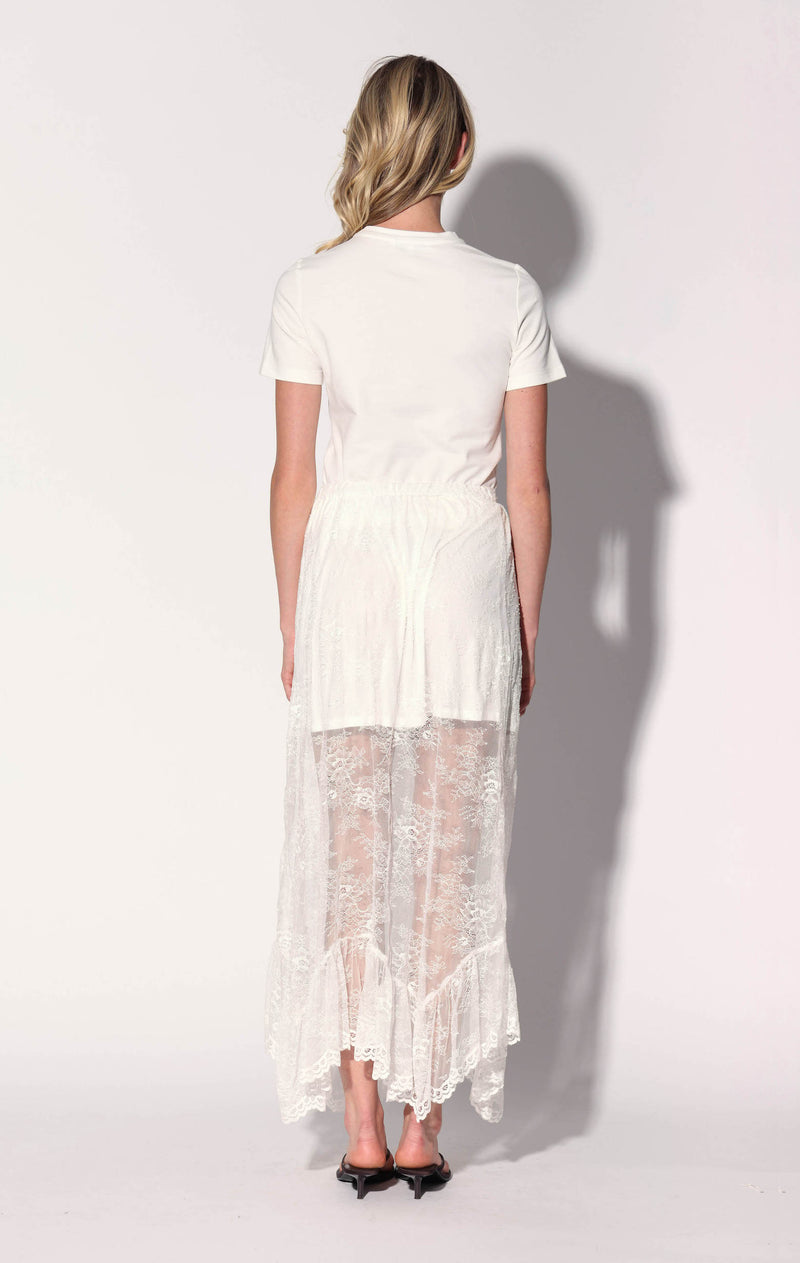 Gracelyn Skirt, Ivory Lace