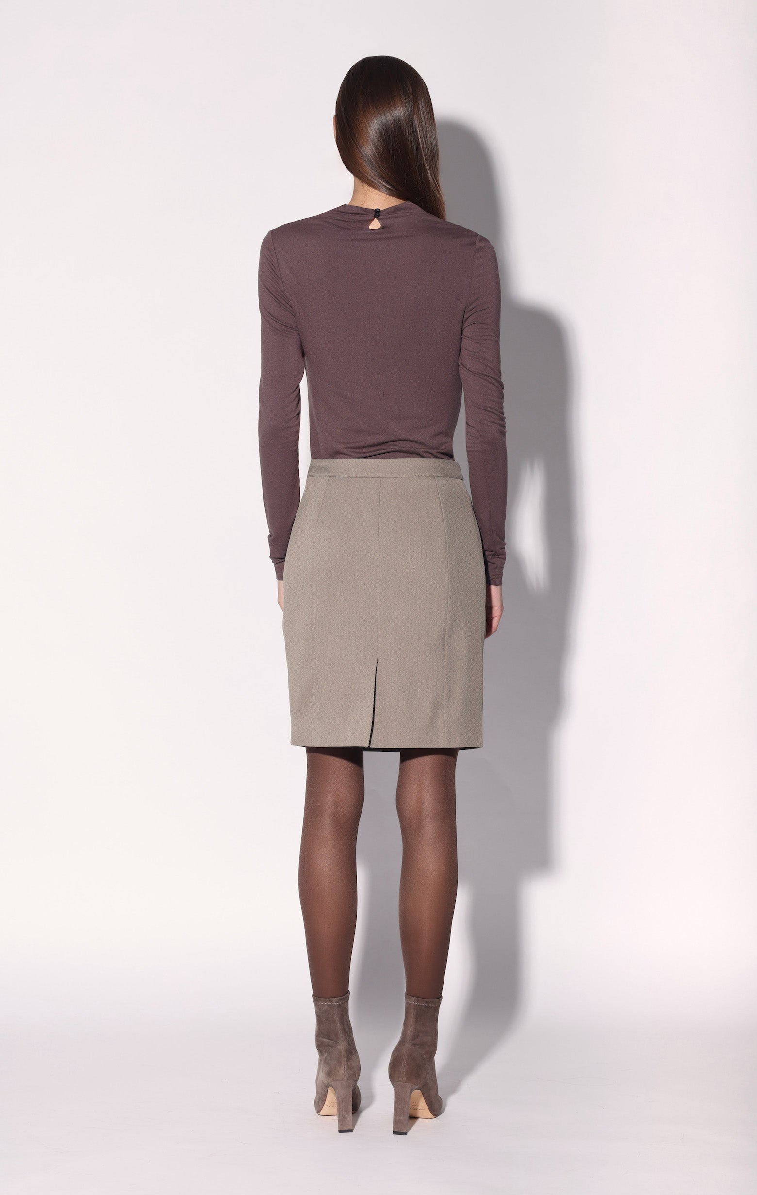Darla Skirt, Pebble