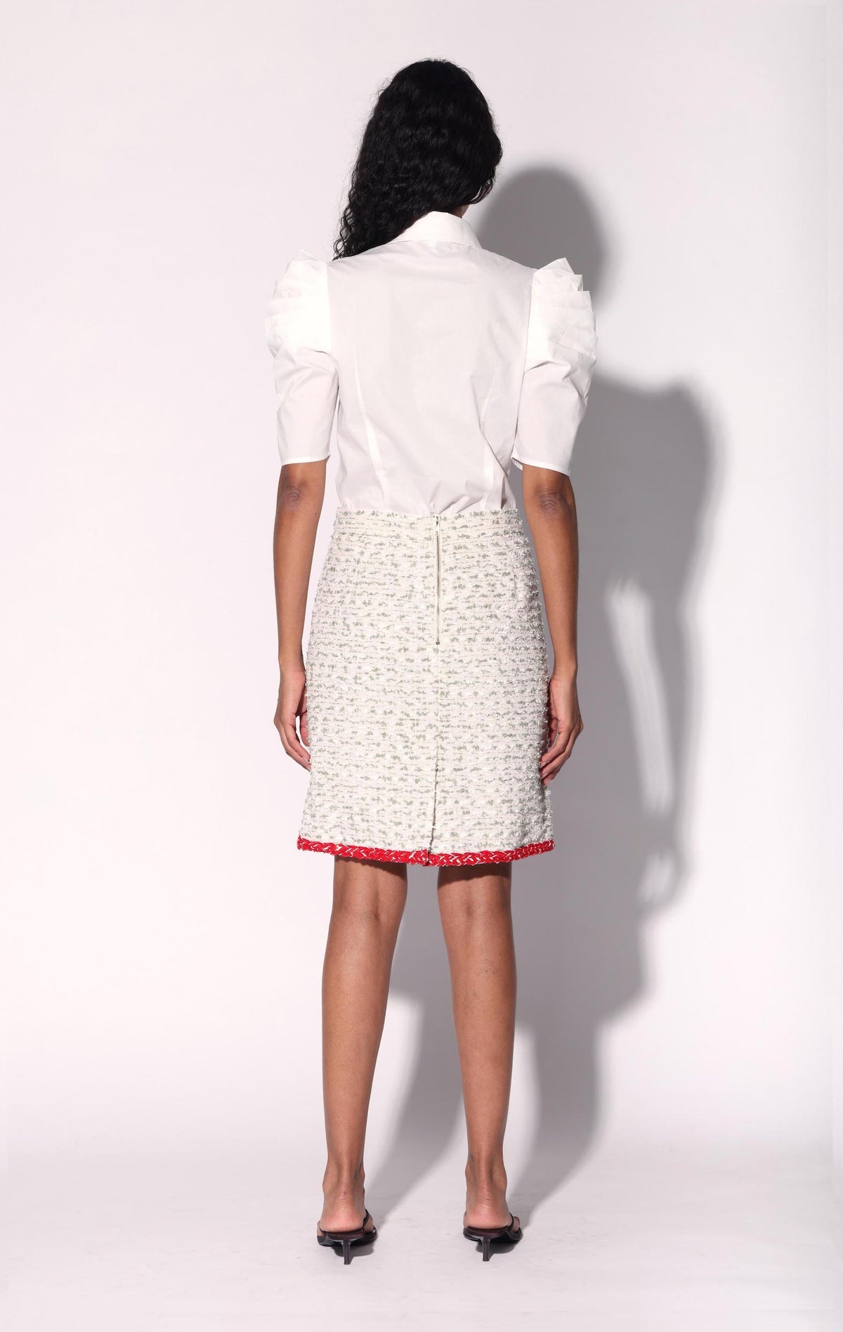 Tabitha Skirt, Athens Tweed