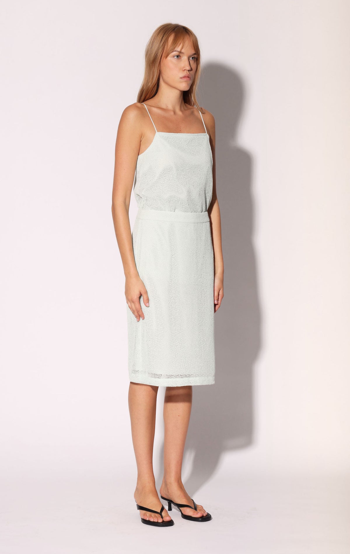 Porcsha Skirt, Mint Ivory