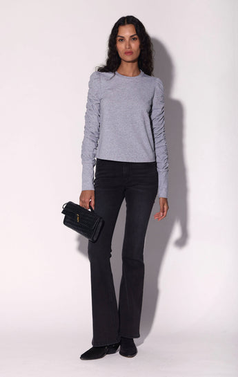Dot Top, Heather Grey