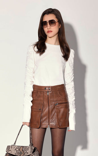 Dot Top, White