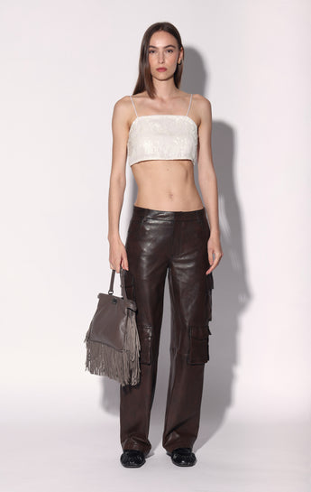 Audrine Top, Vanilla Cloud Sequin (Holiday 2026)