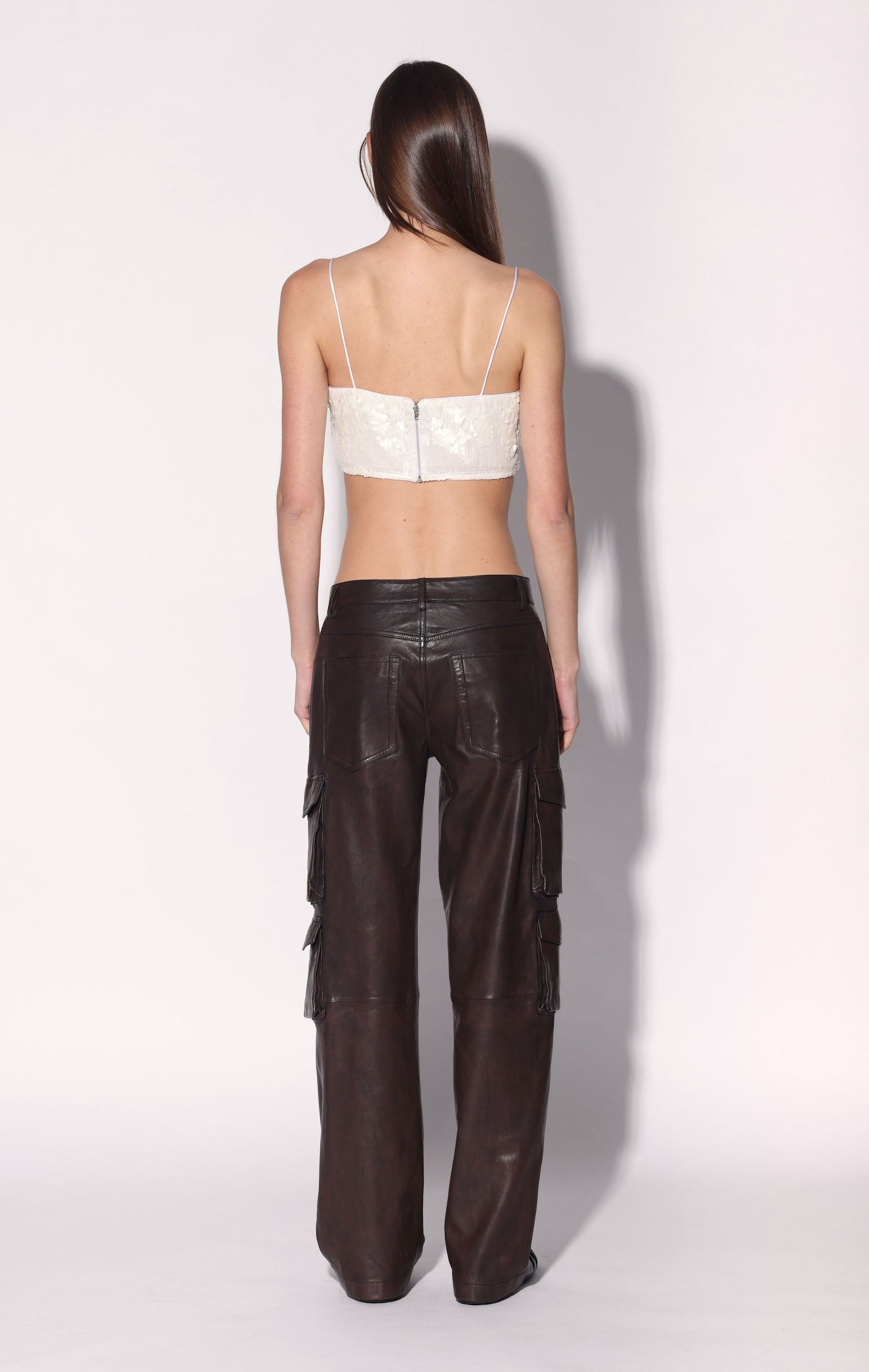 Audrine Top, Vanilla Cloud Sequin (Holiday 2026)