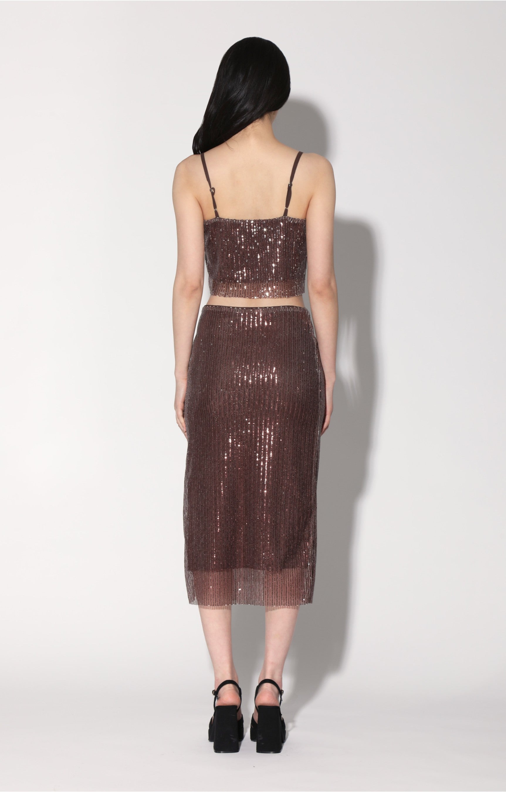 Chellie Top, City Sequin Mink