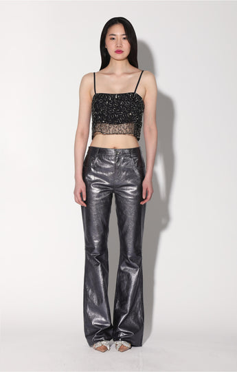 Tiana Top, Swirl Sequin