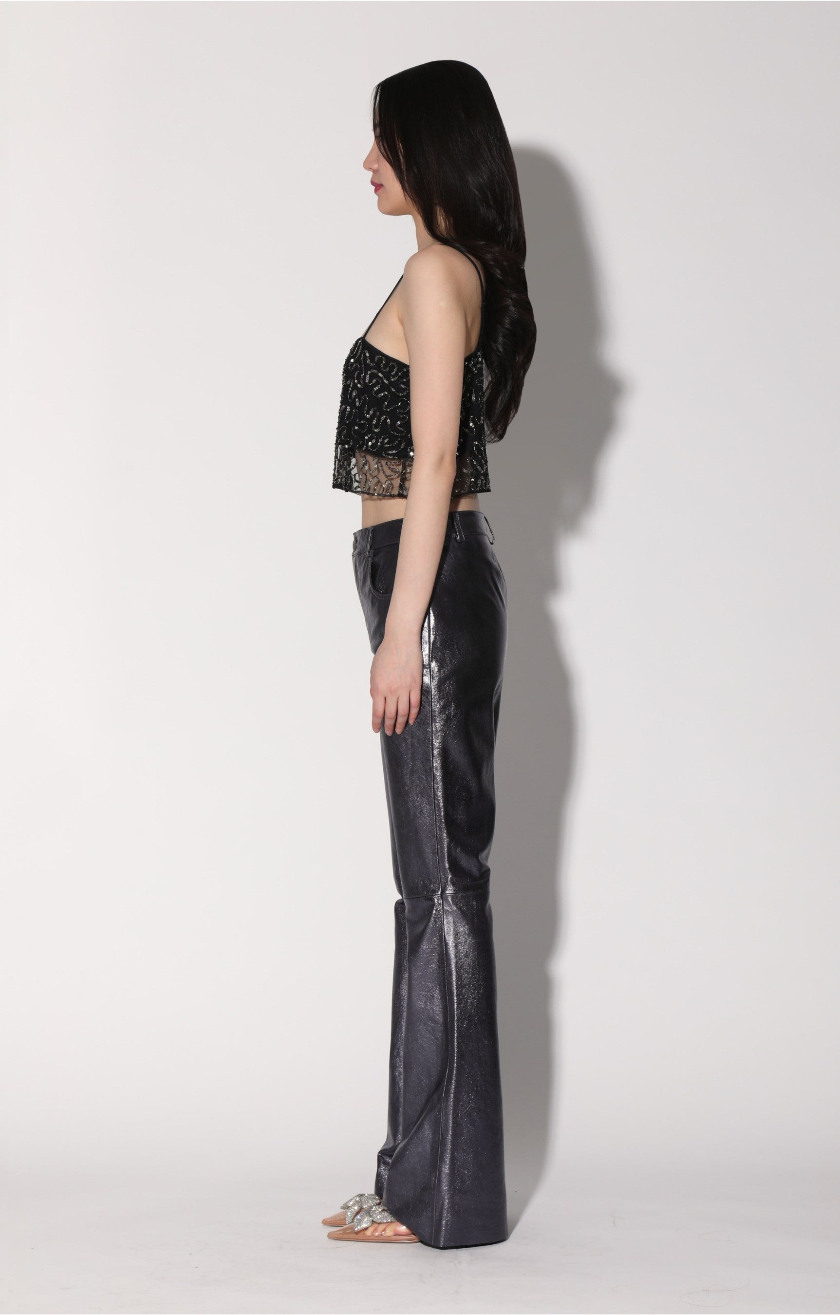 Tiana Top, Swirl Sequin