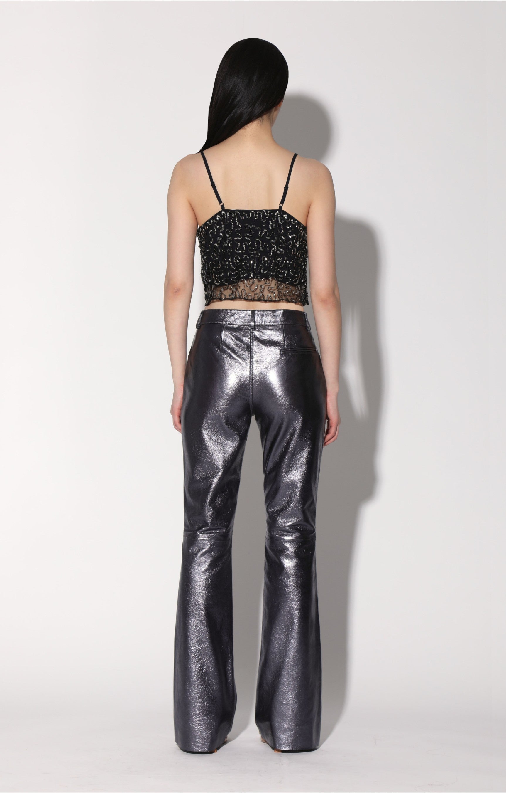 Tiana Top, Swirl Sequin