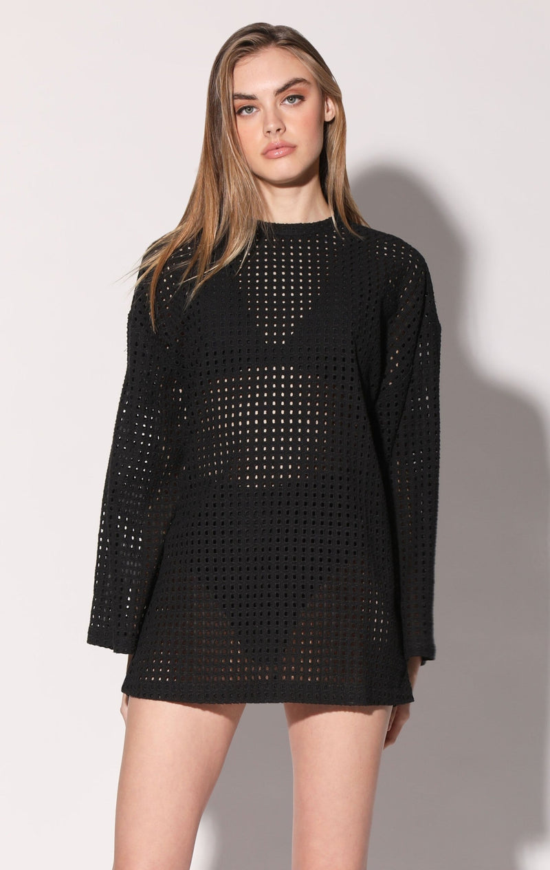 Pacey Tunic, Carnaby Eyelet Black