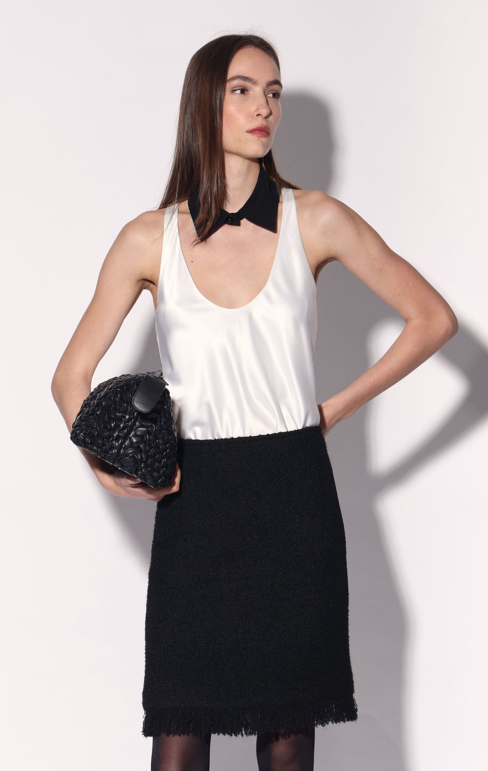 Emma Tank Top, Ivory (Holiday 2026)