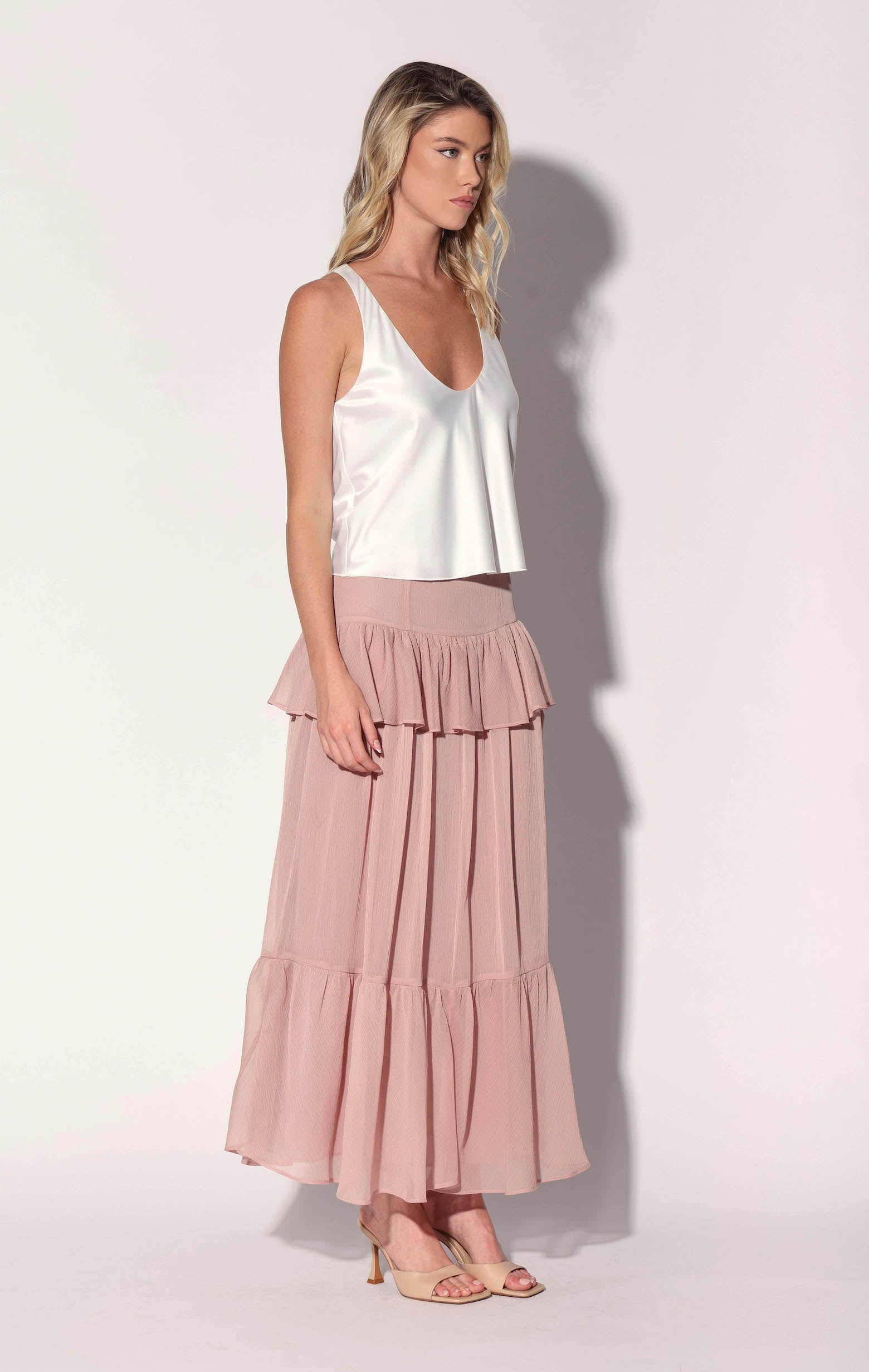 Emma Tank Top, Ivory