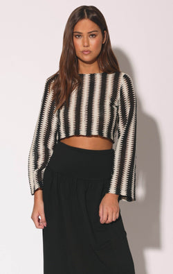 Colette Top, Stripe Crochet