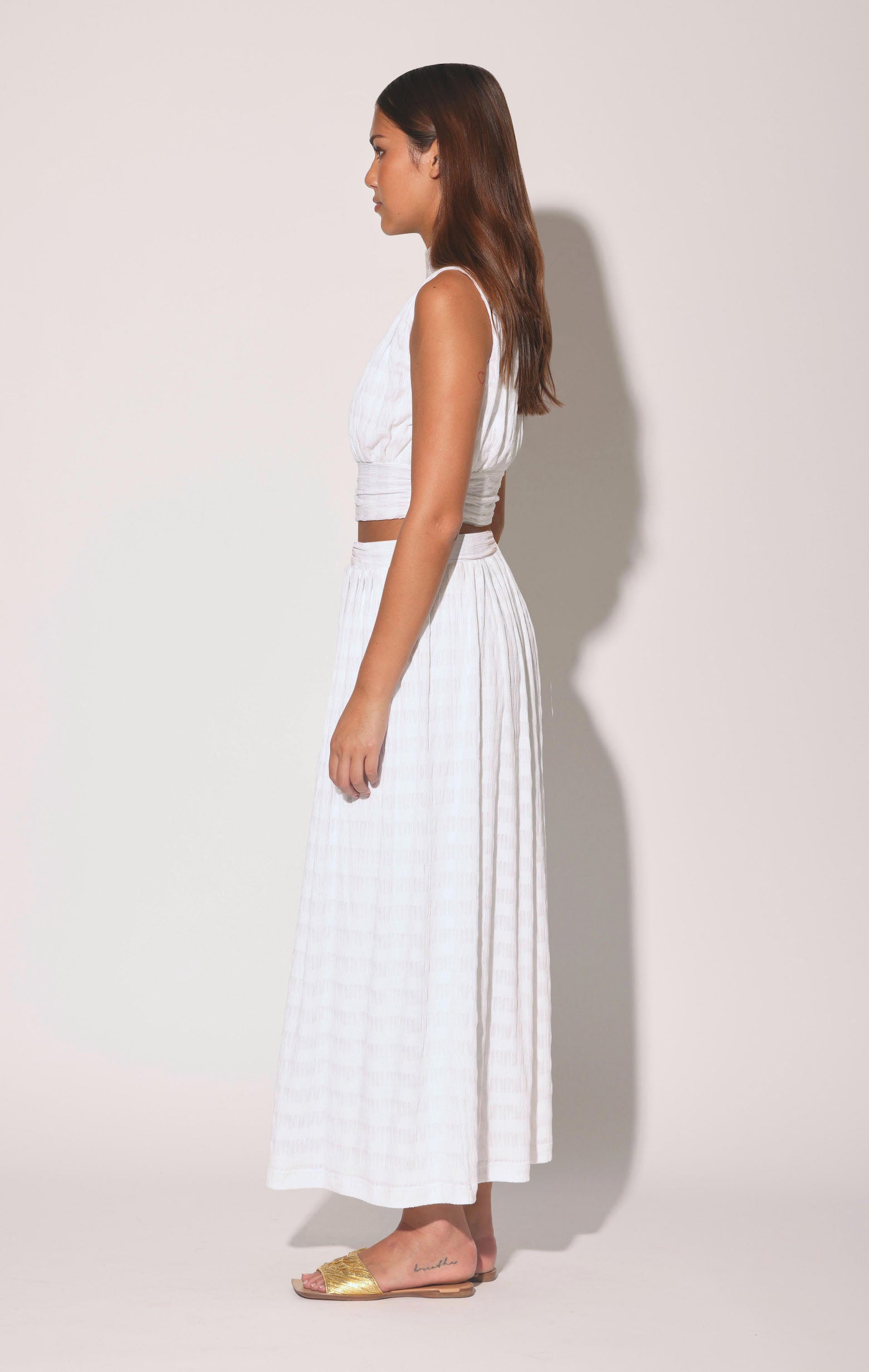 Asha Top, Ivory