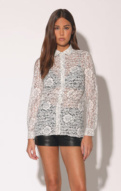 Maxine Top, Windsor Lace Ivory