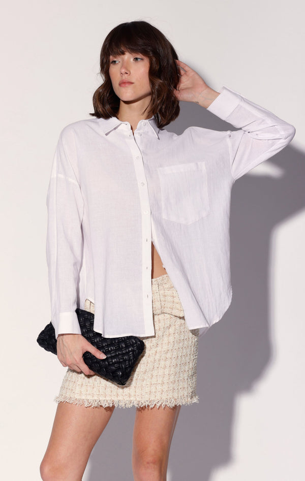 Samira Top, White (Pre Spring 2026)