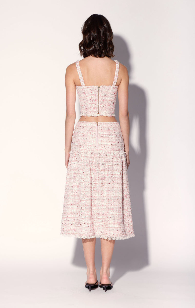 Aria Top, Blossom Tweed