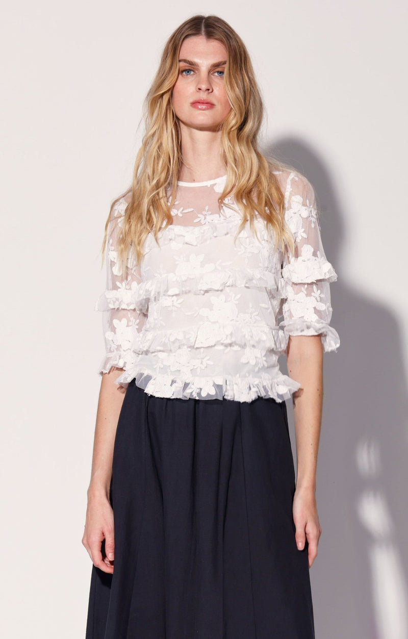 Kacey Top, Primrose Lace