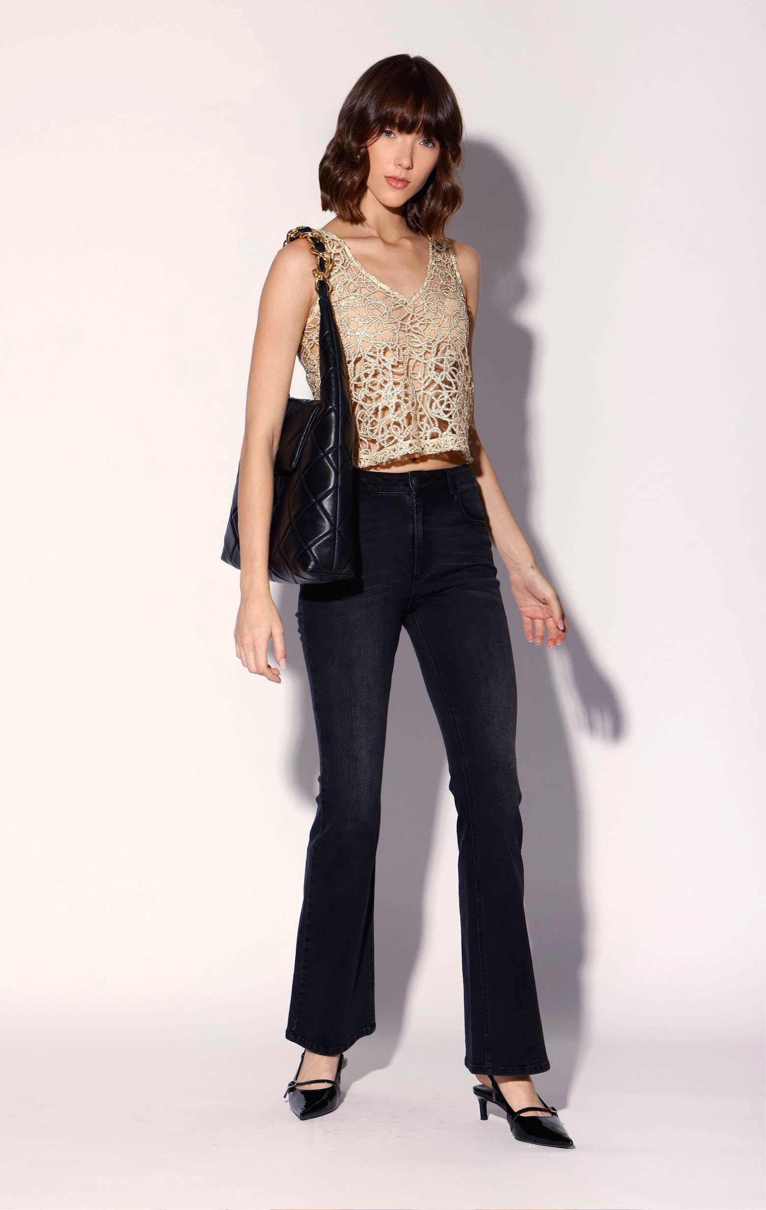 Macie Top, Swirl Crochet