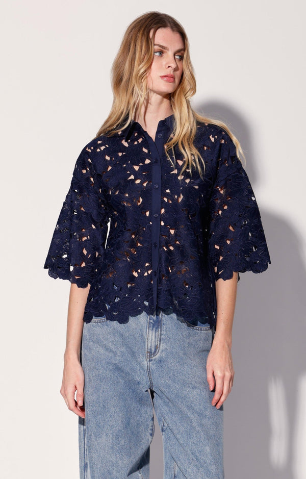 Ollie Top, Bluebell Lace