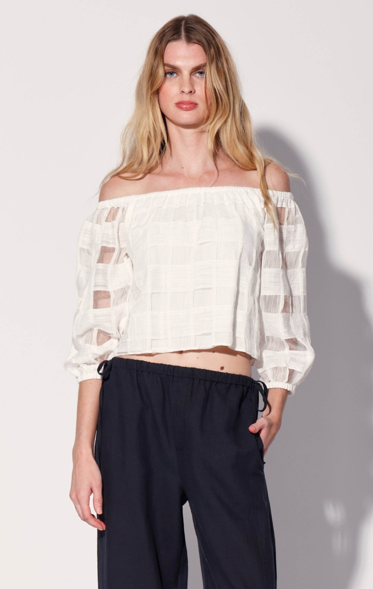 Gracie Top, White