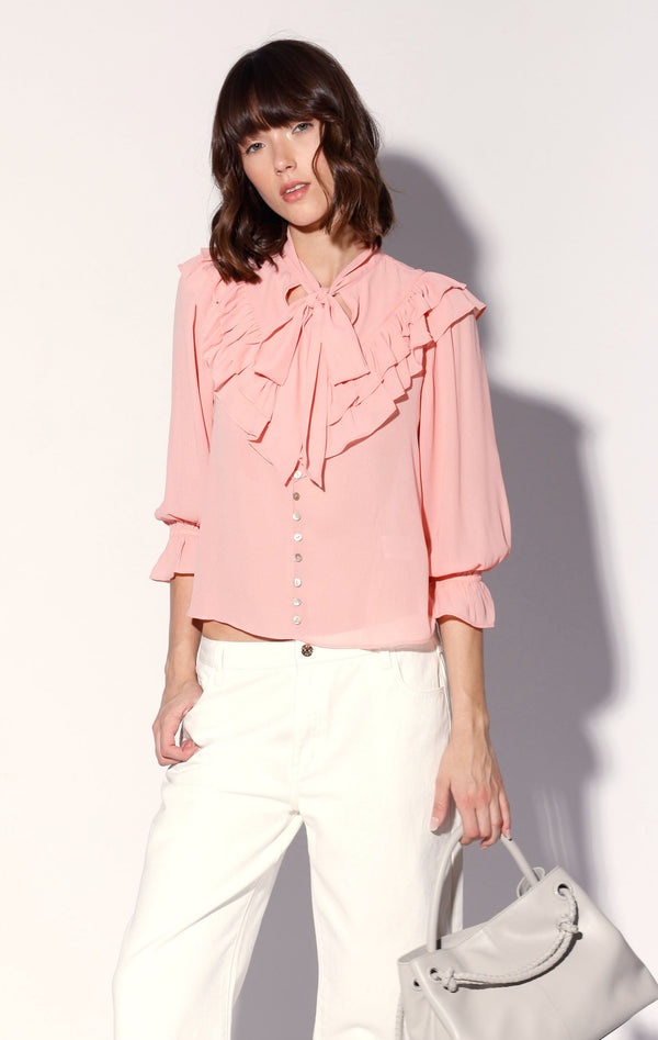 Davina Top, Dusty Pink (Pre Spring 2026)
