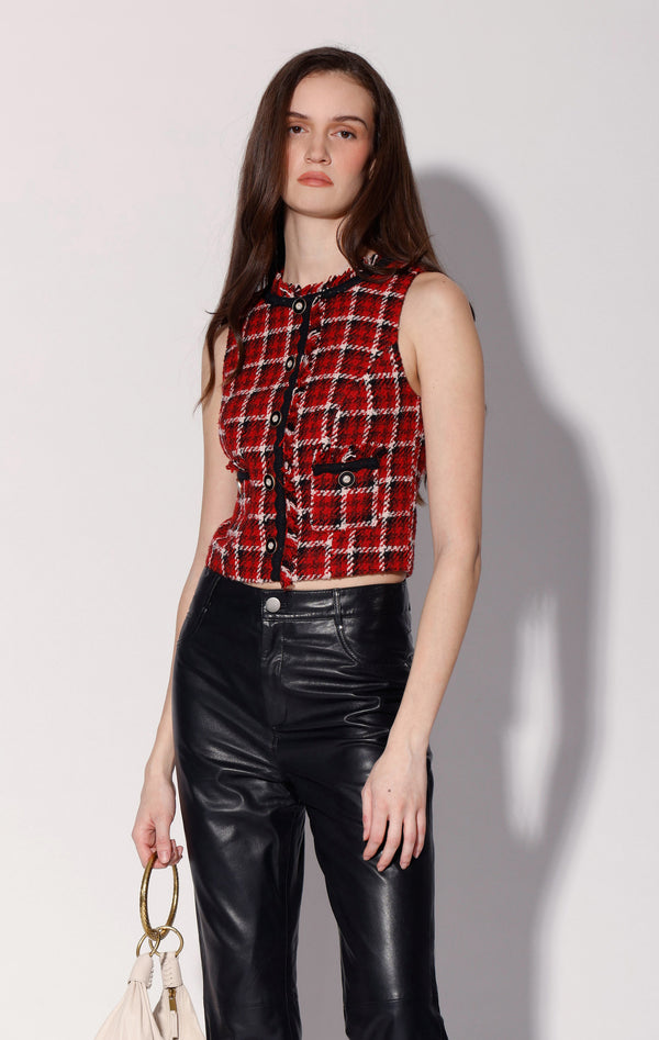 Emilia Top, West End Tweed