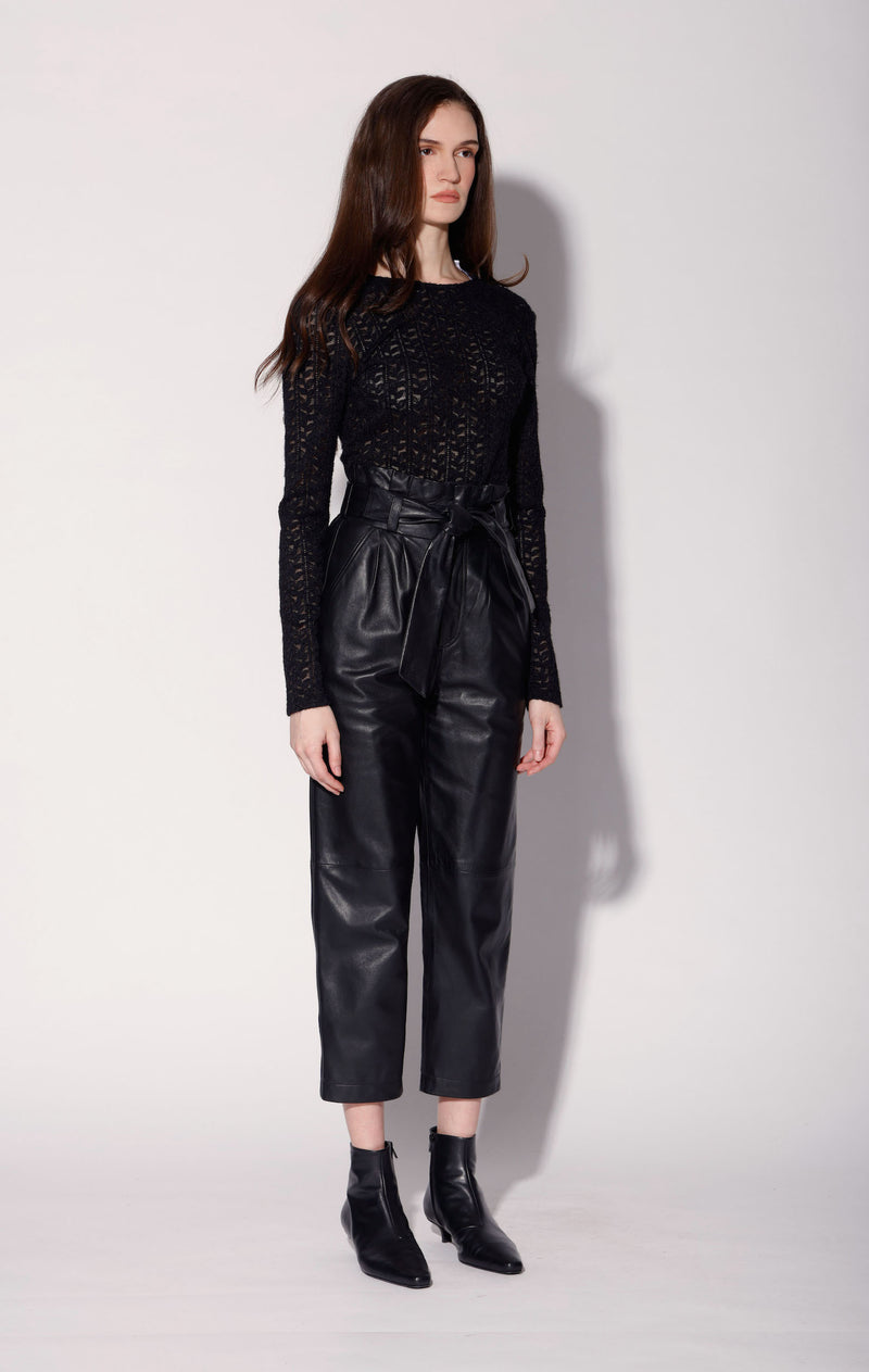 Percy Bodysuit, Black Ivy Lace