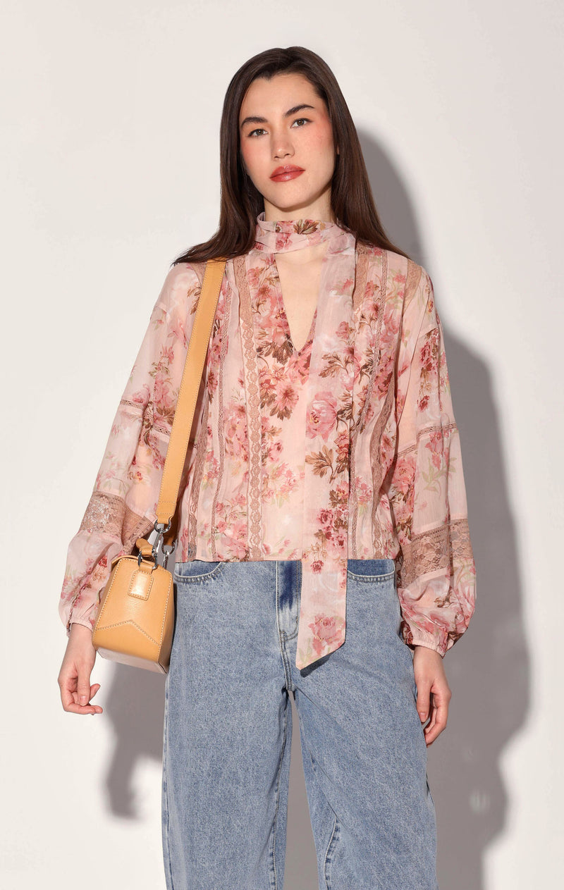 Amanda Top, Blush Rose
