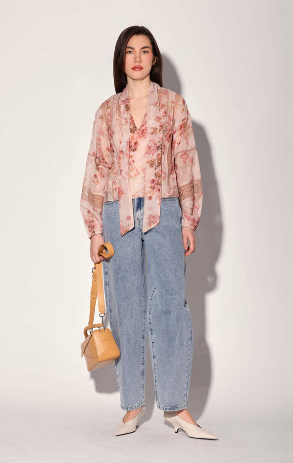 Amanda Top, Blush Rose