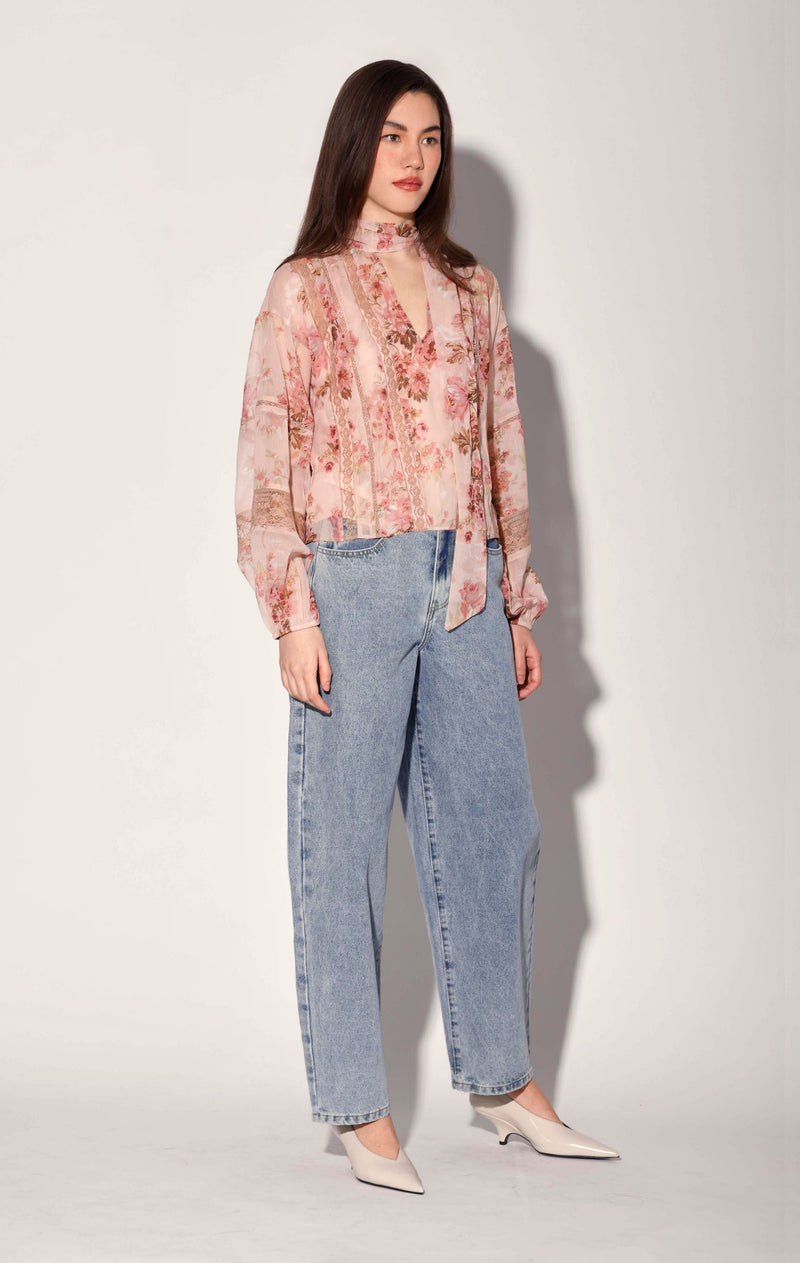 Amanda Top, Blush Rose