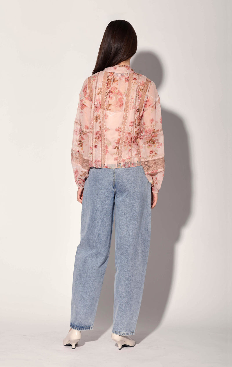 Amanda Top, Blush Rose