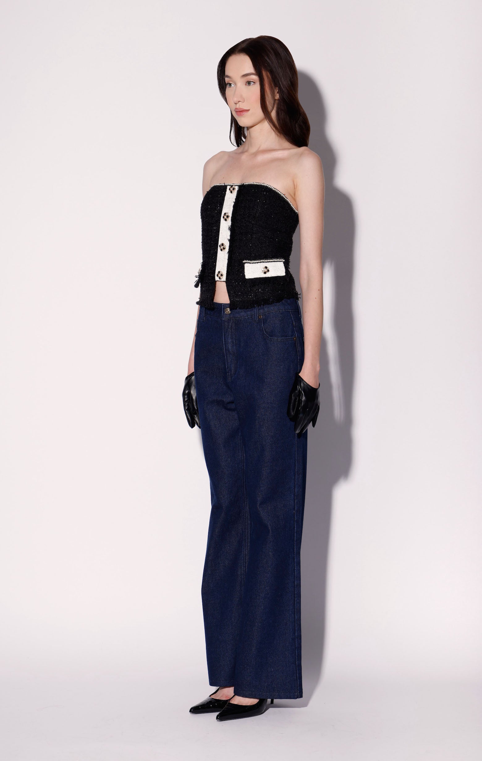 Demi Top, Heiress Tweed