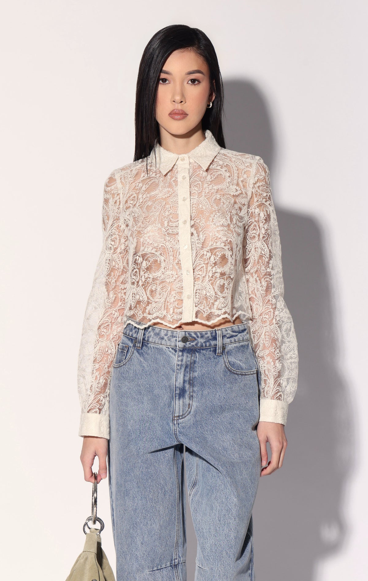 Holly Top, White